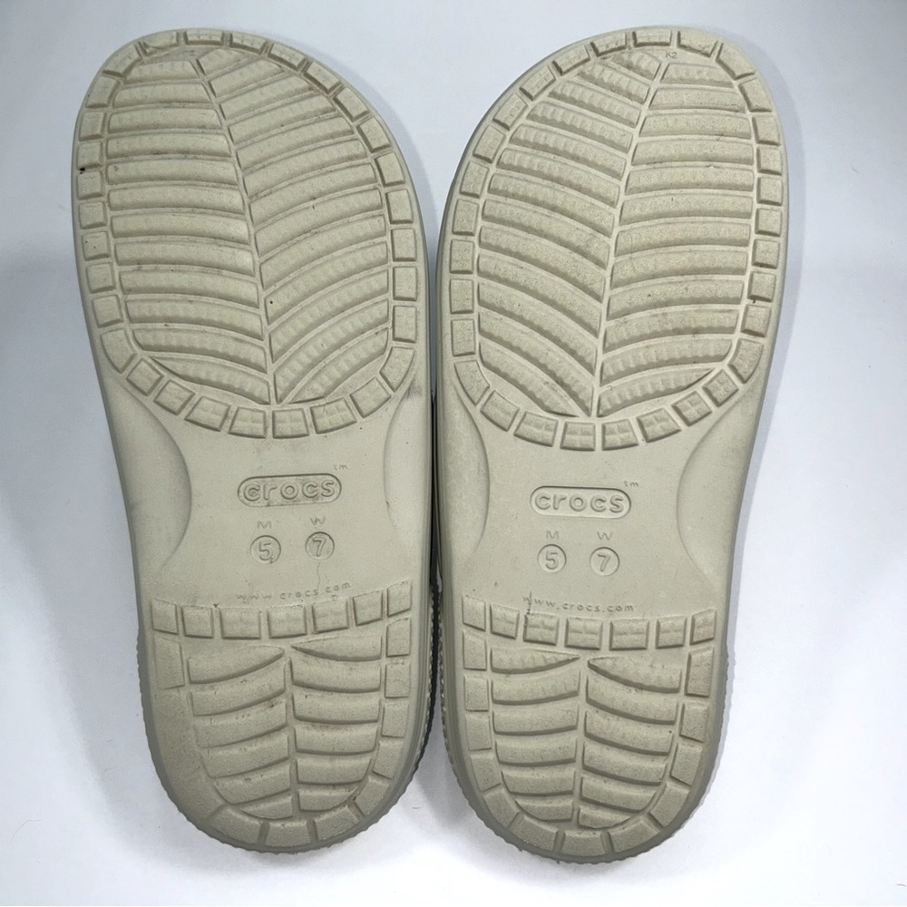 Crocs Adults' 2 Strap V2 Sandals Size 7 Women/5 Men’s - Picture 8 of 9
